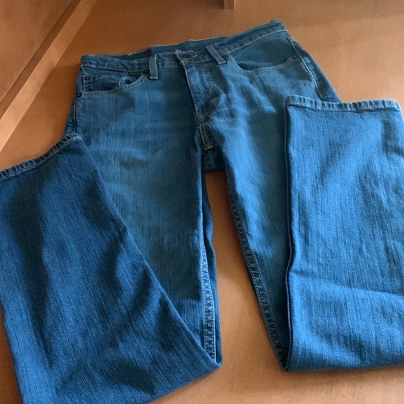 Levi’s 514 Men’s/Boy’s GUC Dark Wash SZ W 29 L 32 Fit is Slim - Picture 6 of 6